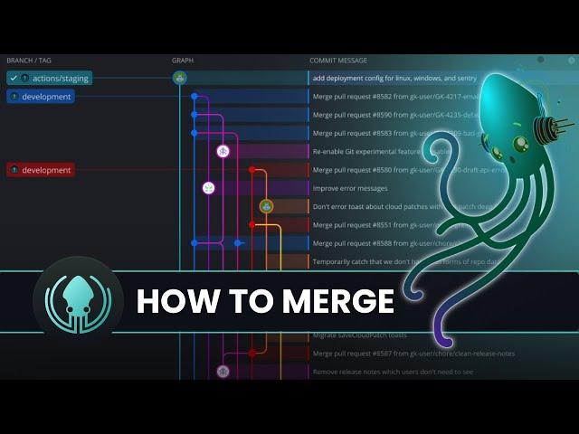 GitKraken Desktop Tutorial: How to MERGE