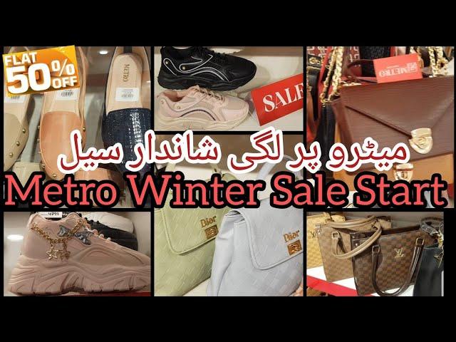 Metro Winter Sale Shoes And Bags 50% Off || Metro Winter Collection || November 2024