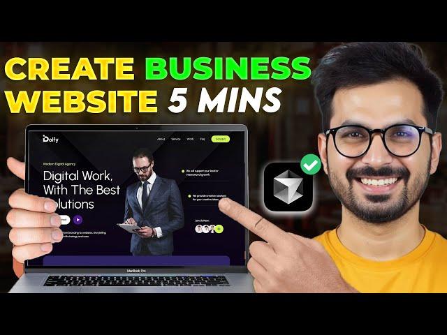 How To Create A Business Website… For FREE! using Cursor AI FREE Code Editor (AI + No Code)