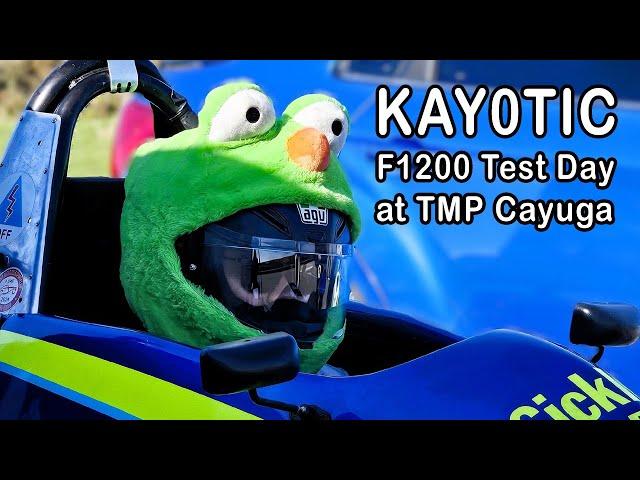 KAY0TIC LAPS in the F1200 - Gearheads Giving Back