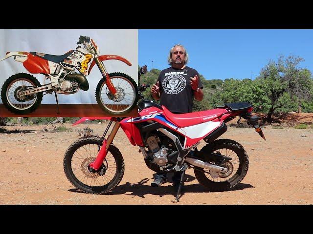 Honda CRF 300 L . A dual purpose motorcycle in adv world