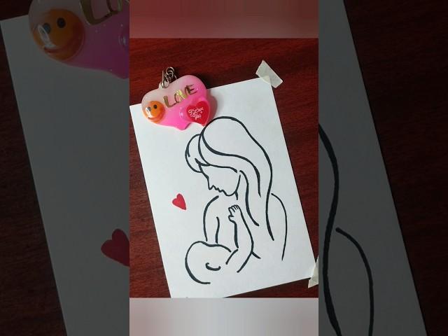 Happy breastfeeding day | Breastfeeding drawing | #milk #breastfeeding #feed #mom #momlove