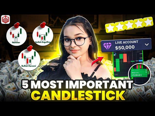How to win every trade in Quotex  5 MOST IMPORTANT CANDLESTICK || Quotex || live trading