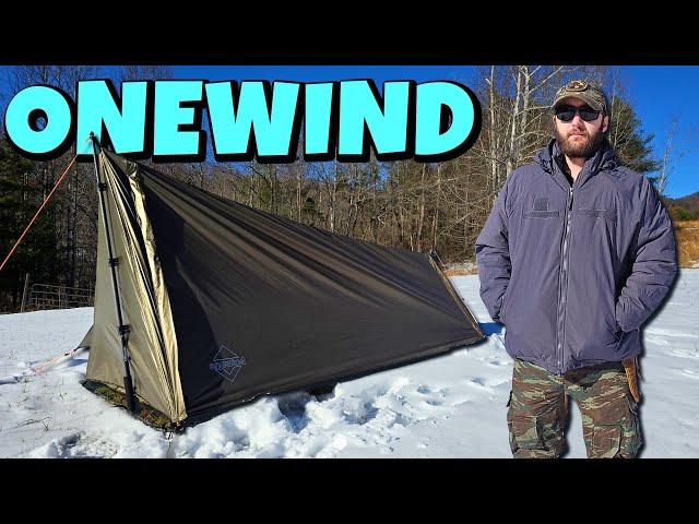 ONEWIND Ultralight Bivy Tent Overnight Winter Camp Test | First Impressions