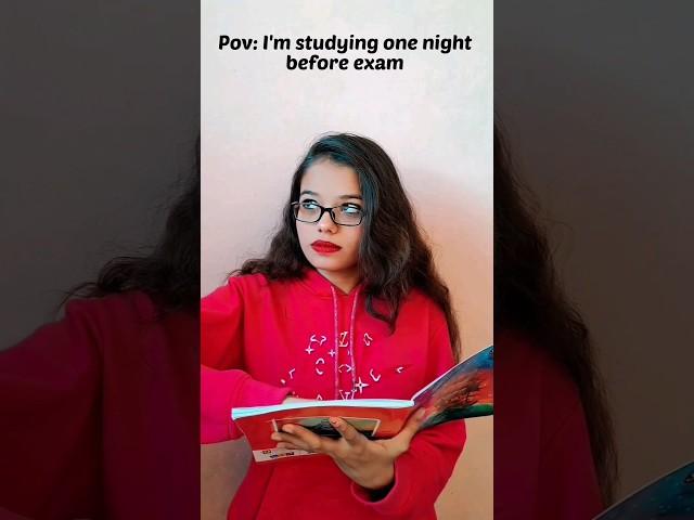 Me:one night before exam |Most viral comedy video  #beautyverma #ytshorts #shortsvideo #viral