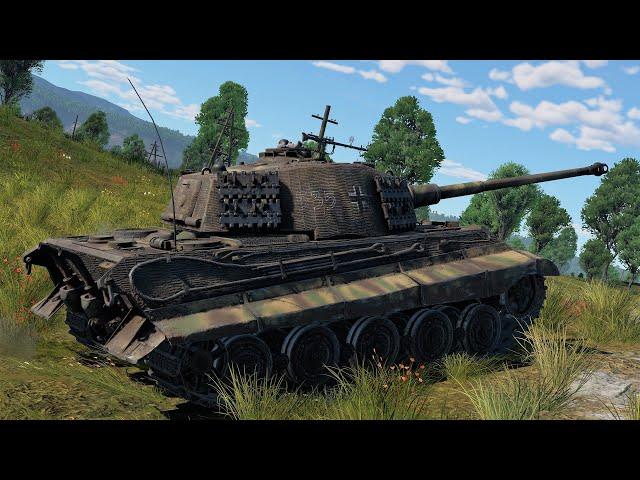 War Thunder: Germany - Tiger II (H) and Jagdtiger Gameplay [1440p 60FPS]