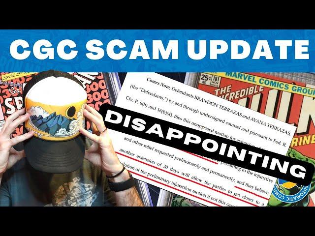 CGC Reholder Scam Update: Disappointing…