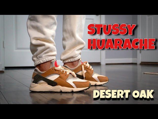 Stussy Huarache Desert Oak On Foot Review