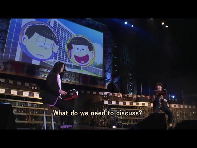 [Eng Sub] Osomatsu-san seiyuu event - "ShopKeeper" & "Counselling"