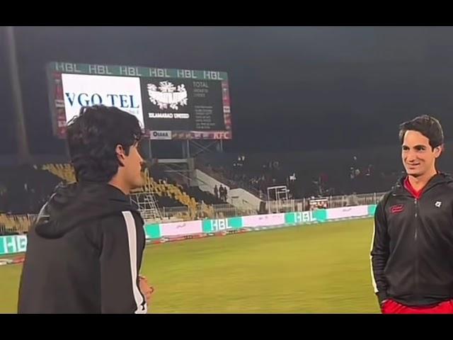 Naseem shah And Hunain shah | Funny | Zainab Abbas | Shah Brother | HBL PSL9