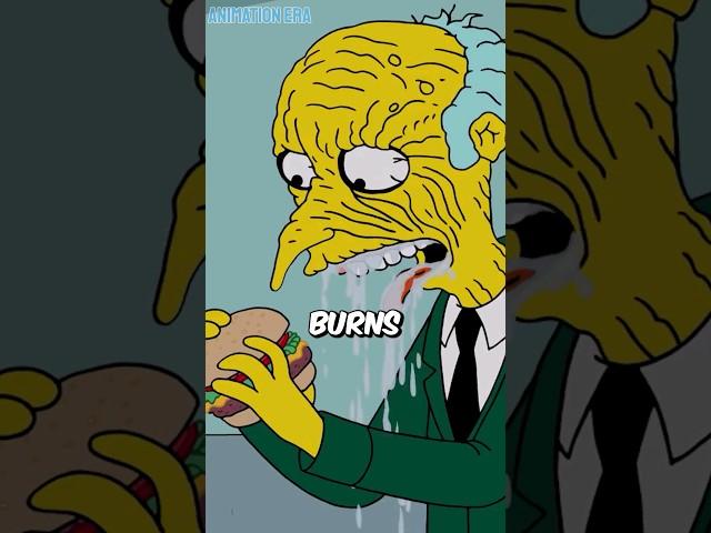 What Happens When Mr Burns Creates A Meatless Burger? #thesimpson