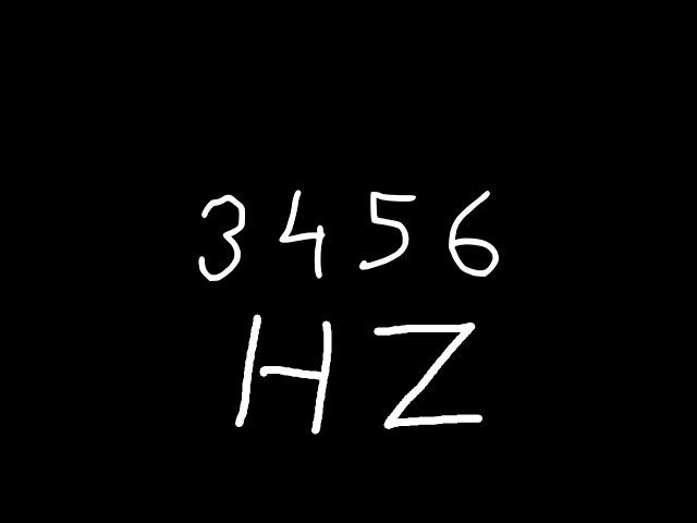 3456 hz