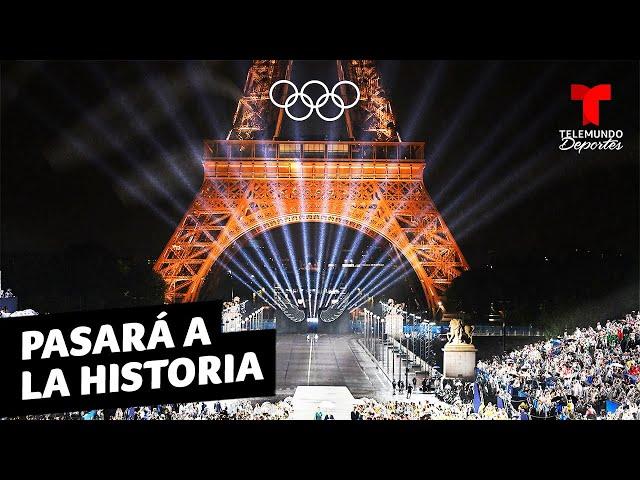 Los mejores momentos de la Inauguración | Juegos Olímpicos París 2024 | Telemundo Deportes