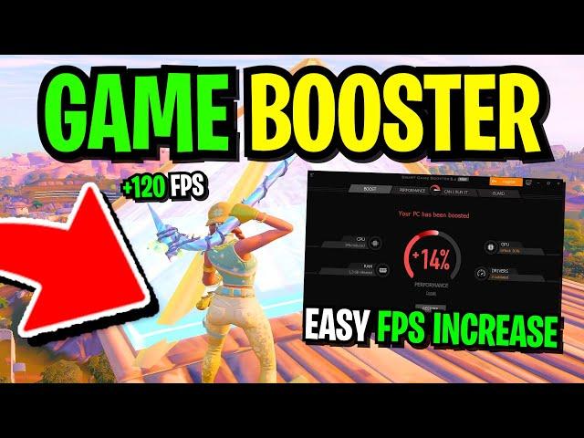 Best Game Booster for Fortnite PC!  (MAX FPS & Less Delay!)