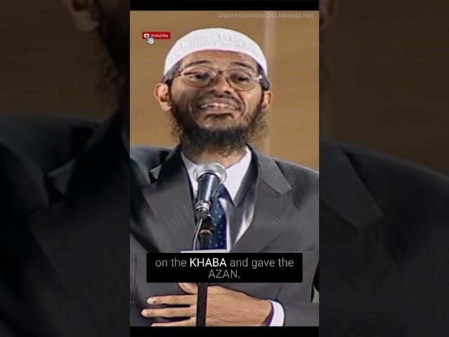 Why Kissing Black Stone in Makka | Dr.Zakir Naik #shorts