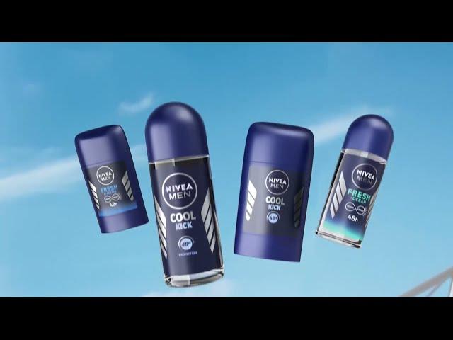 NEW NIVEA Men Cool Kick: Triple protection that goes the extra mile