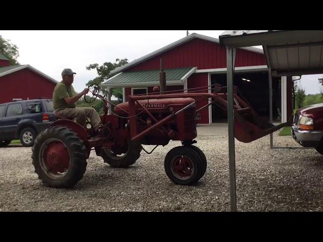 Farmall B with Loader