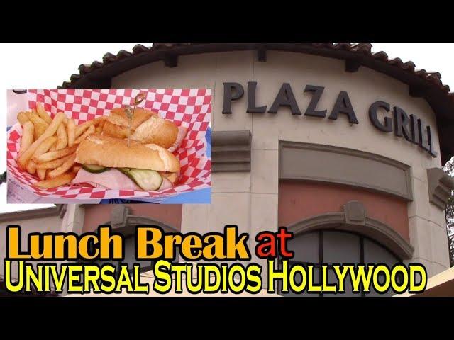 Lunch Break at Universal Studios Hollywood- The Plaza Grill (Club Sandwich)