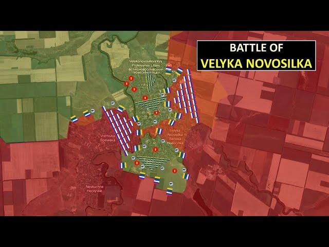 Battle Of Velyka Novosilka l Complete Detailed Map