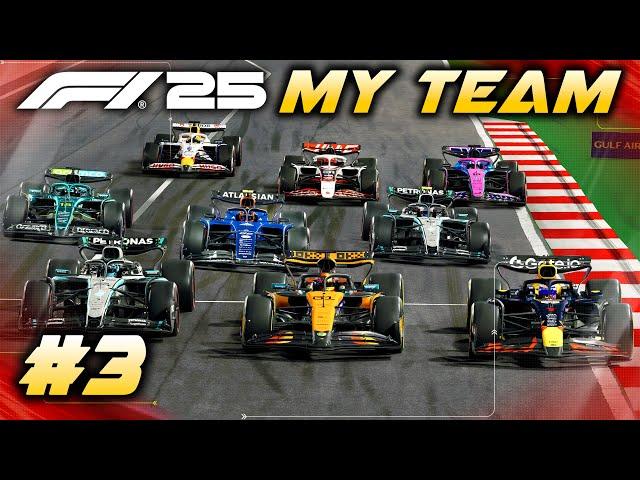 F1 25 MY TEAM CAREER Part 3: MULTIPLE THREE WIDE BATTLES!