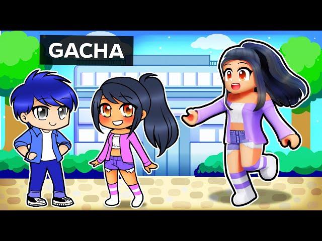 Playing as GACHA LIFE in Roblox!