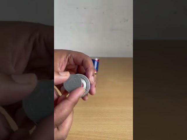 🪙coin & battery  magic experiment