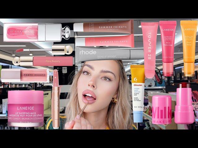 I BOUGHT EVERY VIRAL LIP PRODUCT + HAUL & REVIEW 