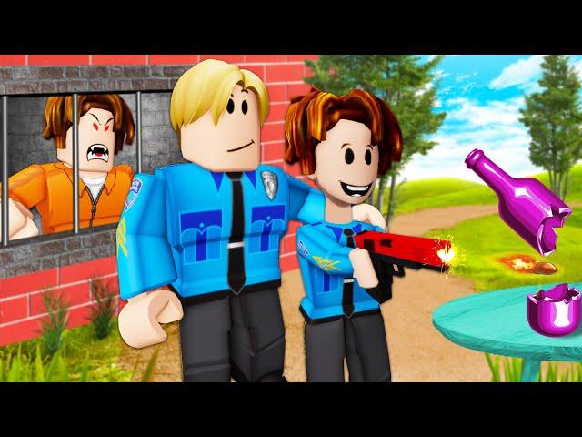 ROBLOX Brookhaven RP - FUNNY MOMENTS: Peter's Path to Being a Police Officer (Part 2) | Roblox Idol