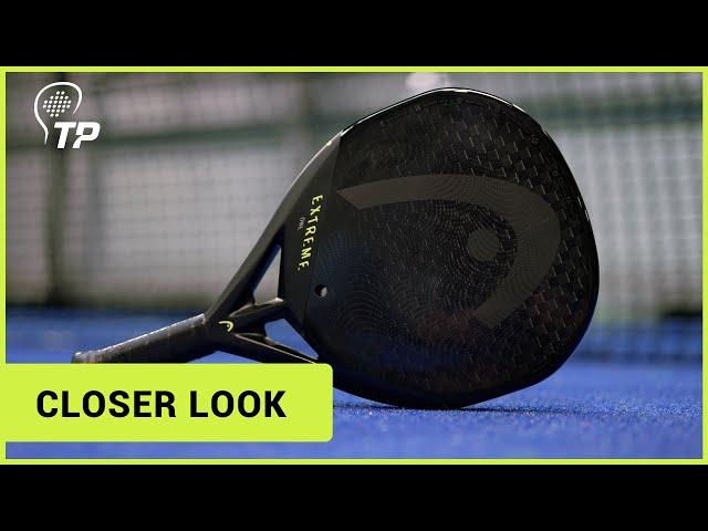 The Padel racket with 1 hole (HEAD Extreme One) - Total Padel closer look 