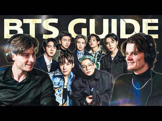 My Brother's FIRST Reaction To 'A Guide to BTS Members: The Bangtan 7'