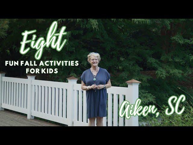 Kid’s Events in Aiken, SC: Fall Edition 2023