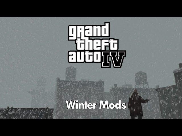 GTA IV - Blizzard-Like Snow, Winter Clothing, & Christmas Mods