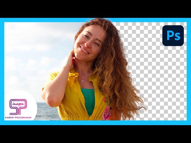 ‍️ Como QUITAR FONDO de una IMAGEN en Photoshop