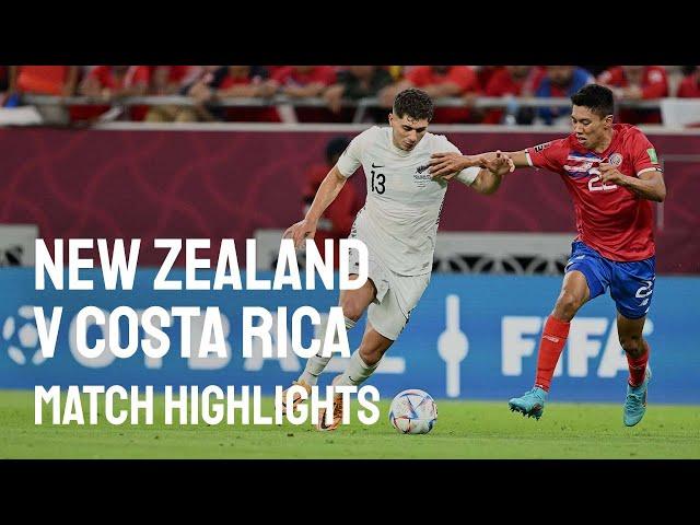 New Zealand vs Costa Rica | 15 June 2022 | Intercontinental Playoff