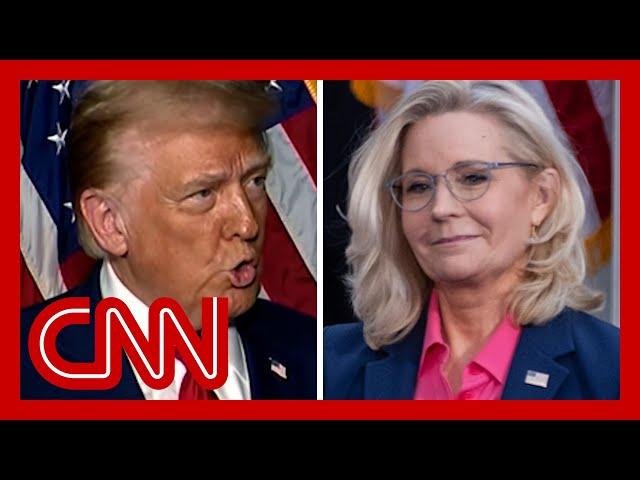 Liz Cheney blasted Trump at a Harris rally. He responded on Fox News