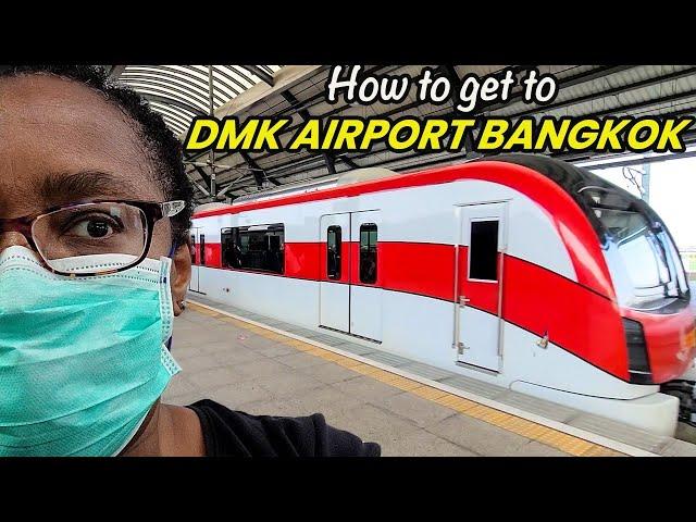 How to Get to Don Mueang (DMK) Airport Bangkok via MRT Blue Line and SRT Red Line