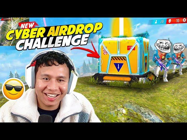 New Cyber Airdrop Only Challenge in Solo Vs Squad  Tonde Gamer - Free Fire Max