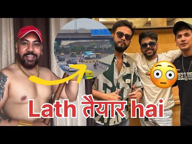 Lath तैयार hai - Raja Gujjar reply | Elvish Yadav & Prince Naurla Fight #elvishyadav #rajagujjar
