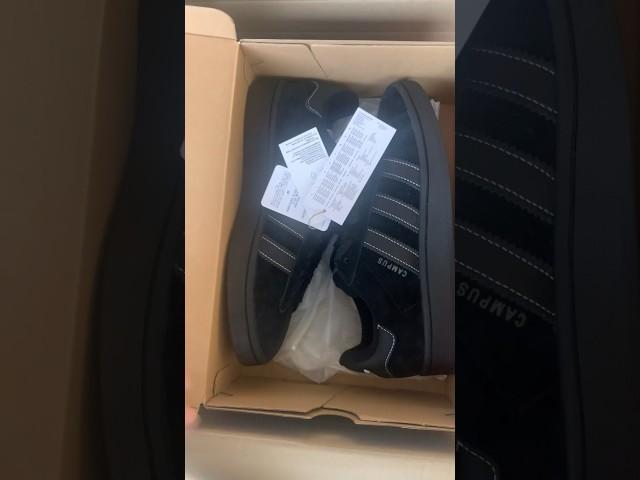 ADIDAS CAMPUS 00s CORE BLACK WHITE UNBOXING