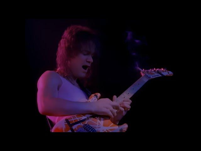 Van Halen - Live Without A Net - Eddie's Solo (SUPERSCALED) 