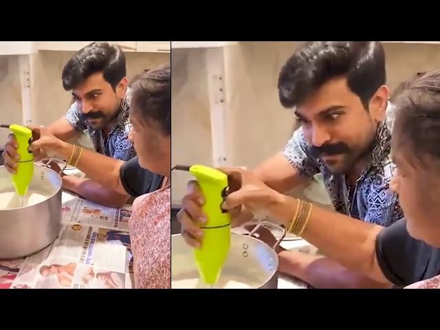 See How Chiranjeevi and Daughter Enjoying at His Home With Ramcharan Surekha | Cinema Culture