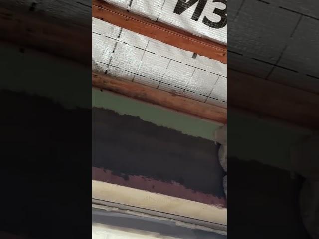 Переход с кирпичной кладки на мауэрлат