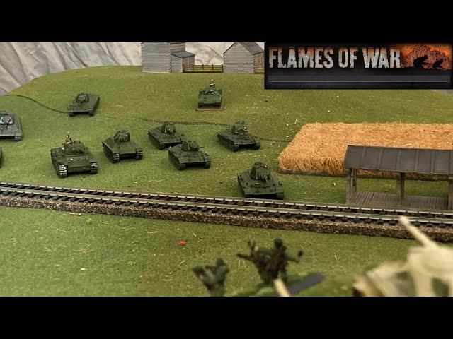 Flames of War v4 Battle Report: 2nd Kursk Mega game