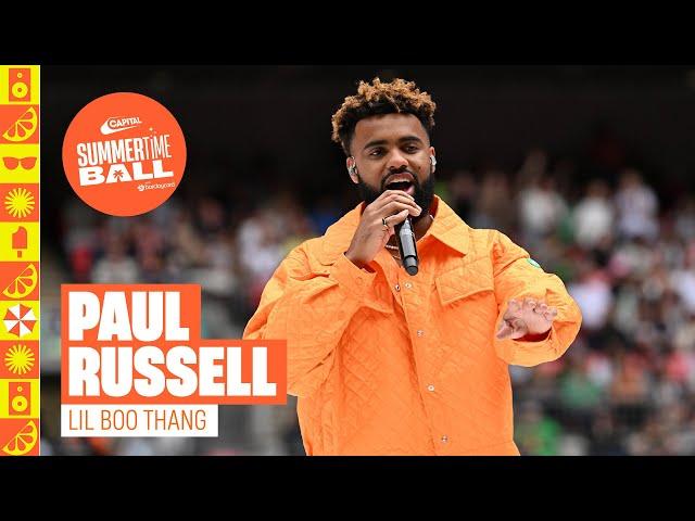 Paul Russell - Lil Boo Thang (Live at Capital's Summertime Ball 2024) | Capital