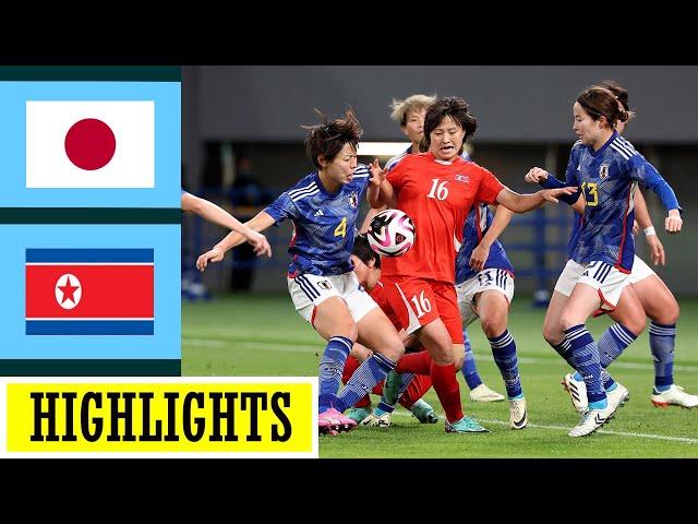 Japan vs DPR Korea Extended Highlights & All Goals | Women's Football 2024