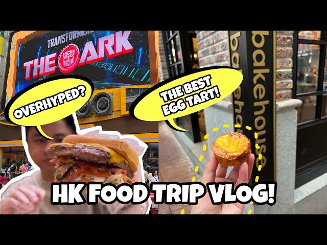 HONG KONG FOOD TRIP VLOG | THE ARK, BAKEHOUSE, BING KEE + CHOKOHOOD REVIEW (CWB AND TAI HANG)