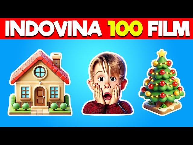 Indovina il 100 FILM di NATALE di EMOJI!  Movie Quiz 2024