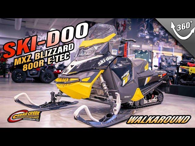 Walkaround | 2016 Ski-Doo MXZ® Blizzard Rotax® 800R E-TEC®