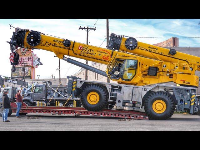 Rough Terrain Crane Moving from CONEXPO 2020