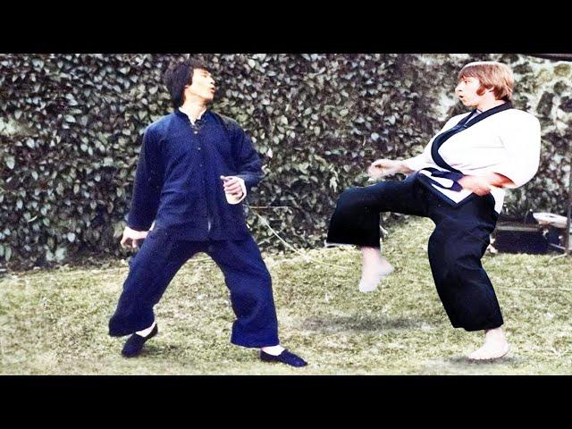 Bruce Lee's BRUTAL Fight With Chuck Norris Captured On Camera!